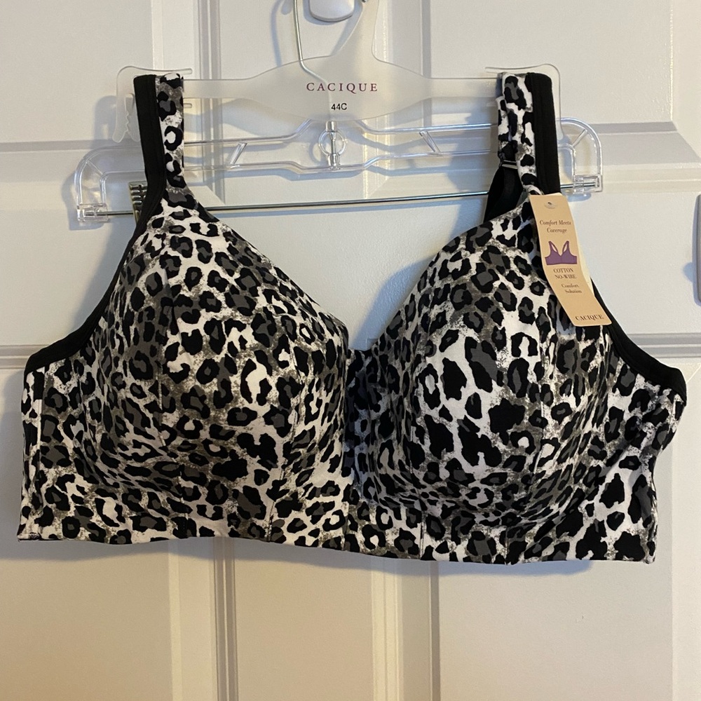 cacique cotton no wire bra 44C